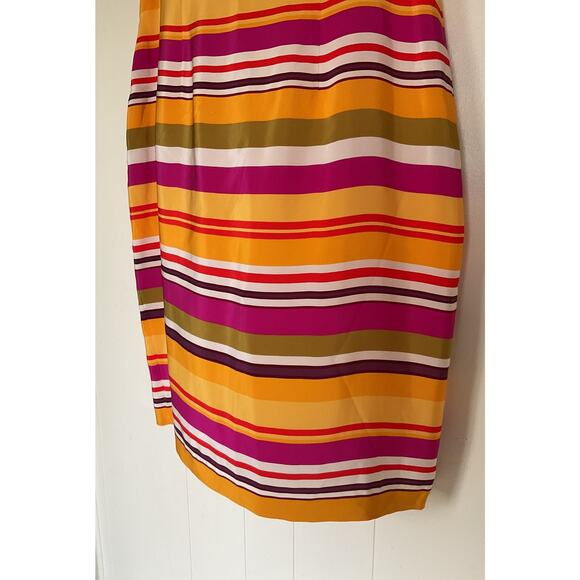 Maggy London SILK Sleeveless Dress Size 12 - Picture 5 of 9